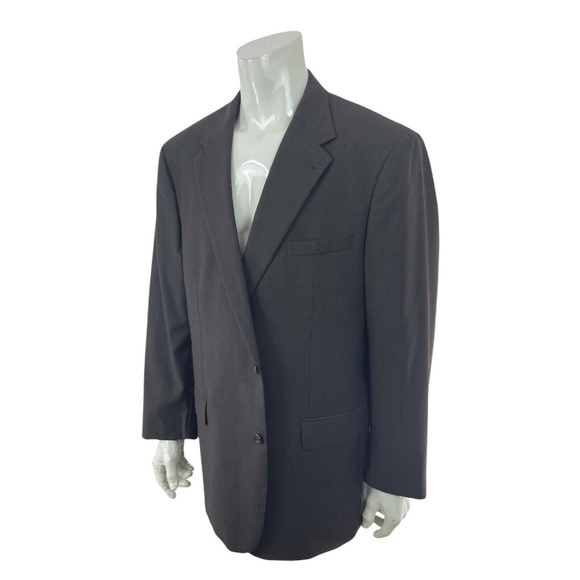 Jos A Bank Signature Collection Brown Blazer Sport Coat Wool Mens 50 Long - Picture 1 of 13